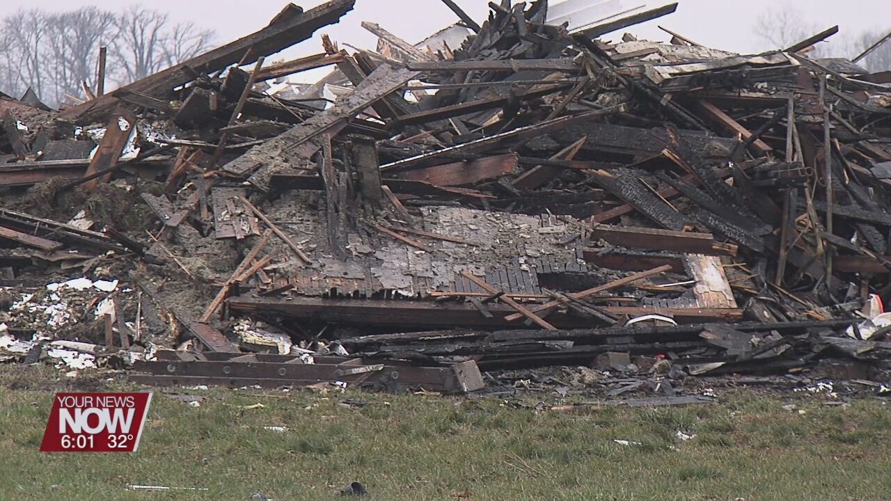 Monday morning fire damages Ft. Jennings home and injures homeowners